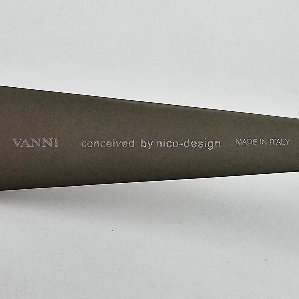 Vanni Mod. VK8796 C176 Bronze Grey Rectangular Eyeglasses Frame Italy 49-15-135 - Picture 8 of 12